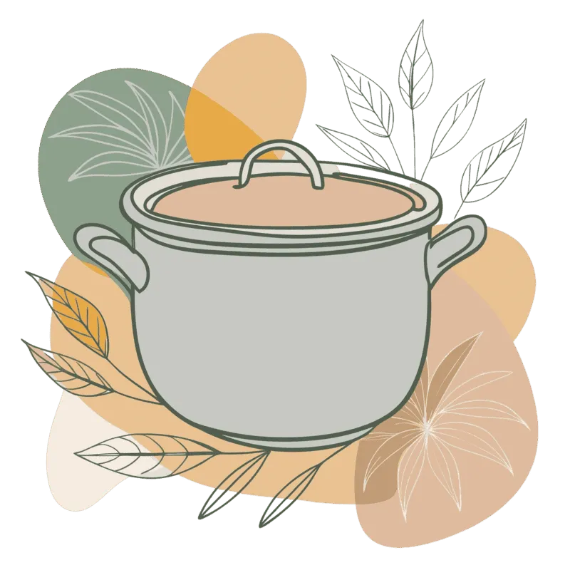 Cuisine vivante illustration